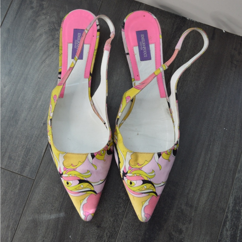 Emilio Pucci sandals heels 38